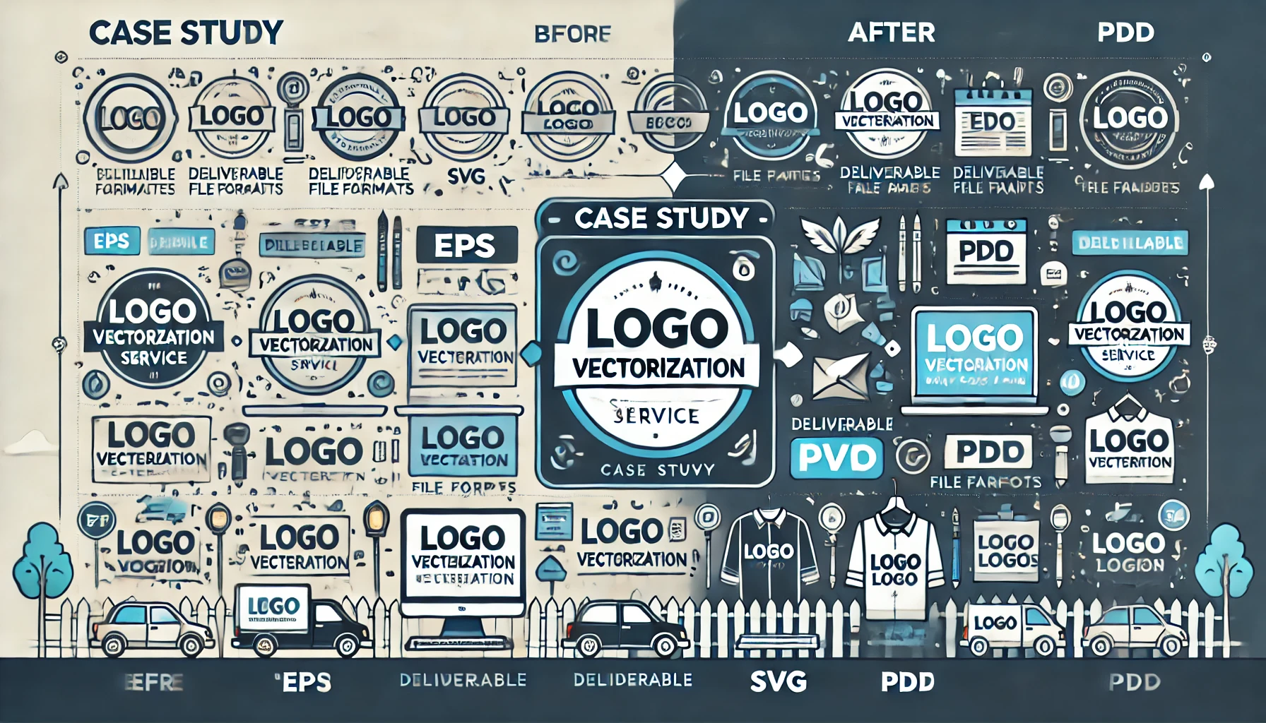 Vectorisation de Logos – Transformez Votre Image en Haute Qualité Professionnelle